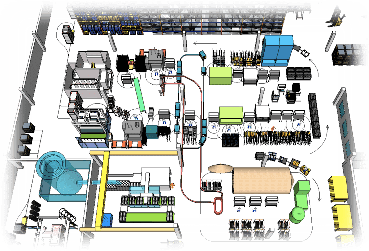 3D Layout - vizualizace